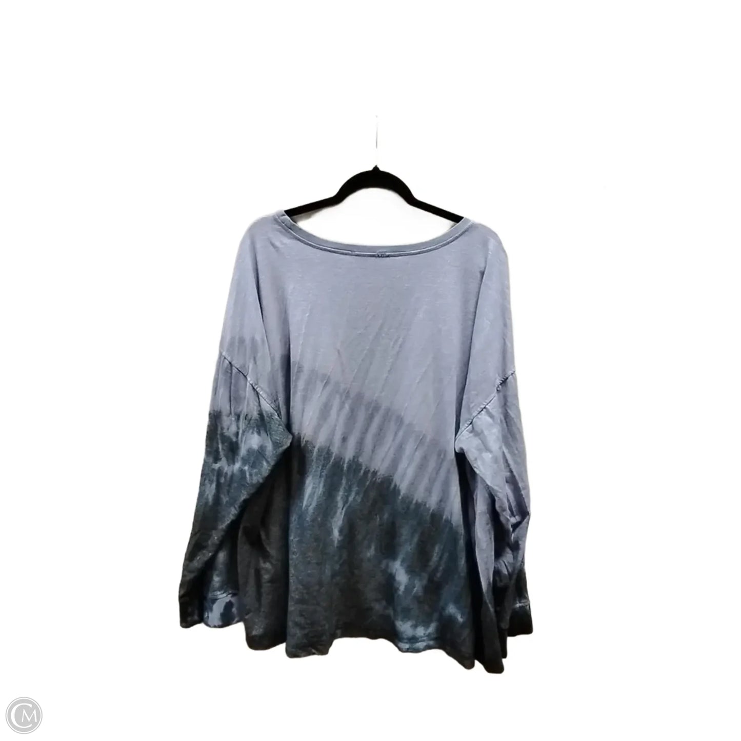 Top Long Sleeve By Clothes Mentor In Tie Dye Print, Size: 3x