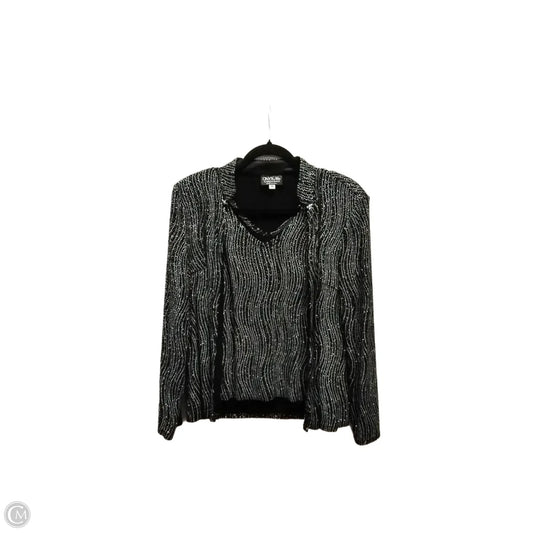 Top Cami By Onyx In Black & Silver, Size: M