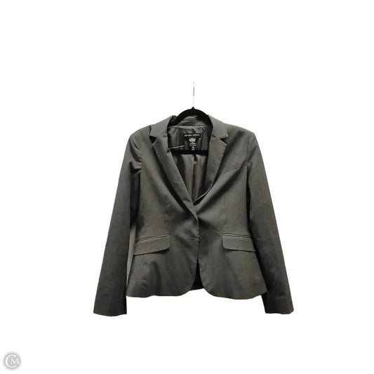Blazer By New York And Co In Grey, Size: 10