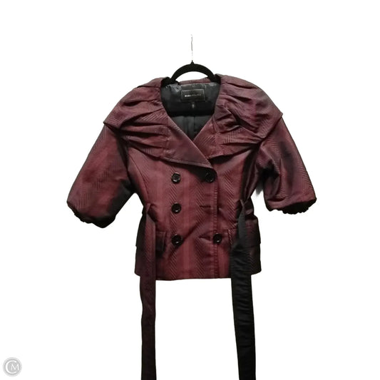 Jacket Other By Bcbgmaxazria In Black & Purple, Size: Xs