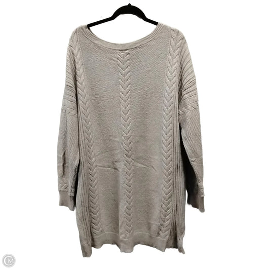 Sweater By Cyrus In Tan, Size: Xl