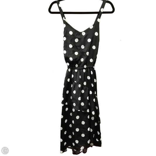 Dress Casual Midi By A New Day In Polkadot Pattern, Size: S