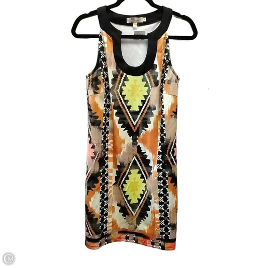 Dress Casual Short By Aryeh In Orange, Size: S