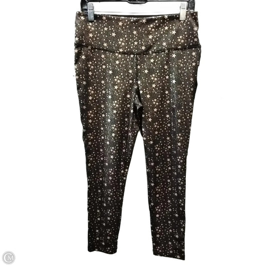 Athletic Leggings By Vogo In Black, Size: L