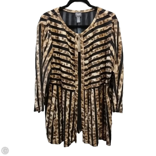 Shawl By Chicos In Animal Print, Size: Xl