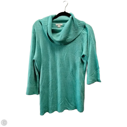 Top Long Sleeve By Mercer Street In Green, Size: L