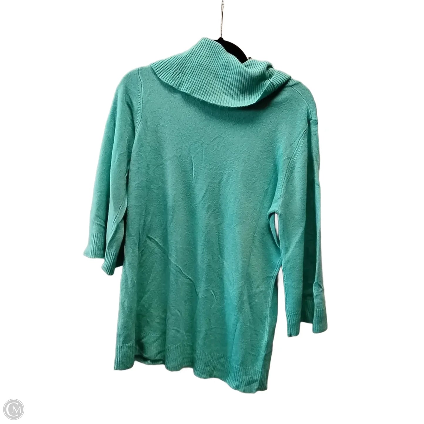 Top Long Sleeve By Mercer Street In Green, Size: L