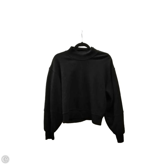 Sweatshirt Crewneck By Z Supply In Black, Size: M