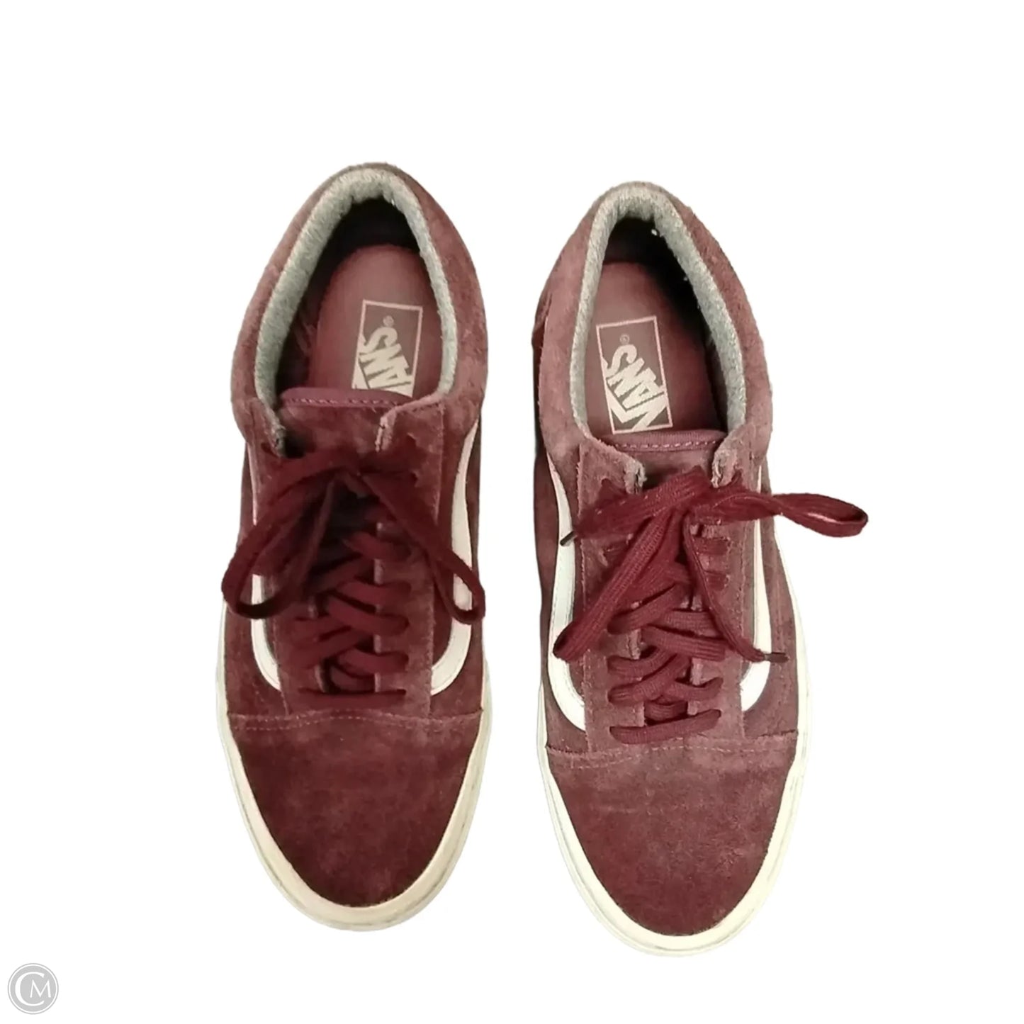 Shoes Sneakers By Vans In Purple, Size: 8.5