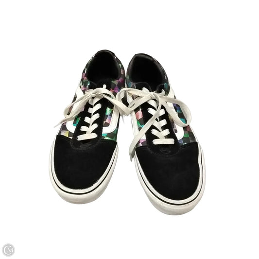 Shoes Sneakers By Vans In Black, Size: 9.5