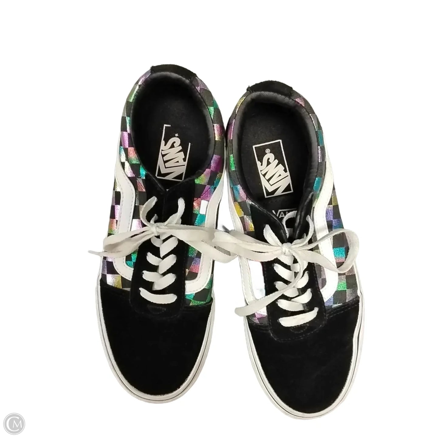 Shoes Sneakers By Vans In Black, Size: 9.5