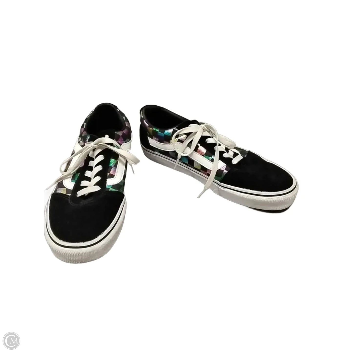 Shoes Sneakers By Vans In Black, Size: 9.5