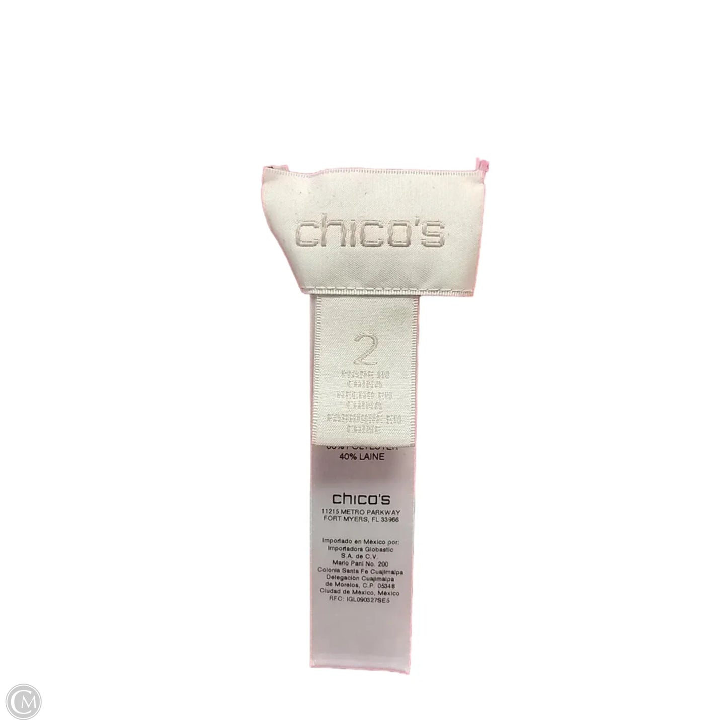 Jacket Other By Chicos In Red, Size: L