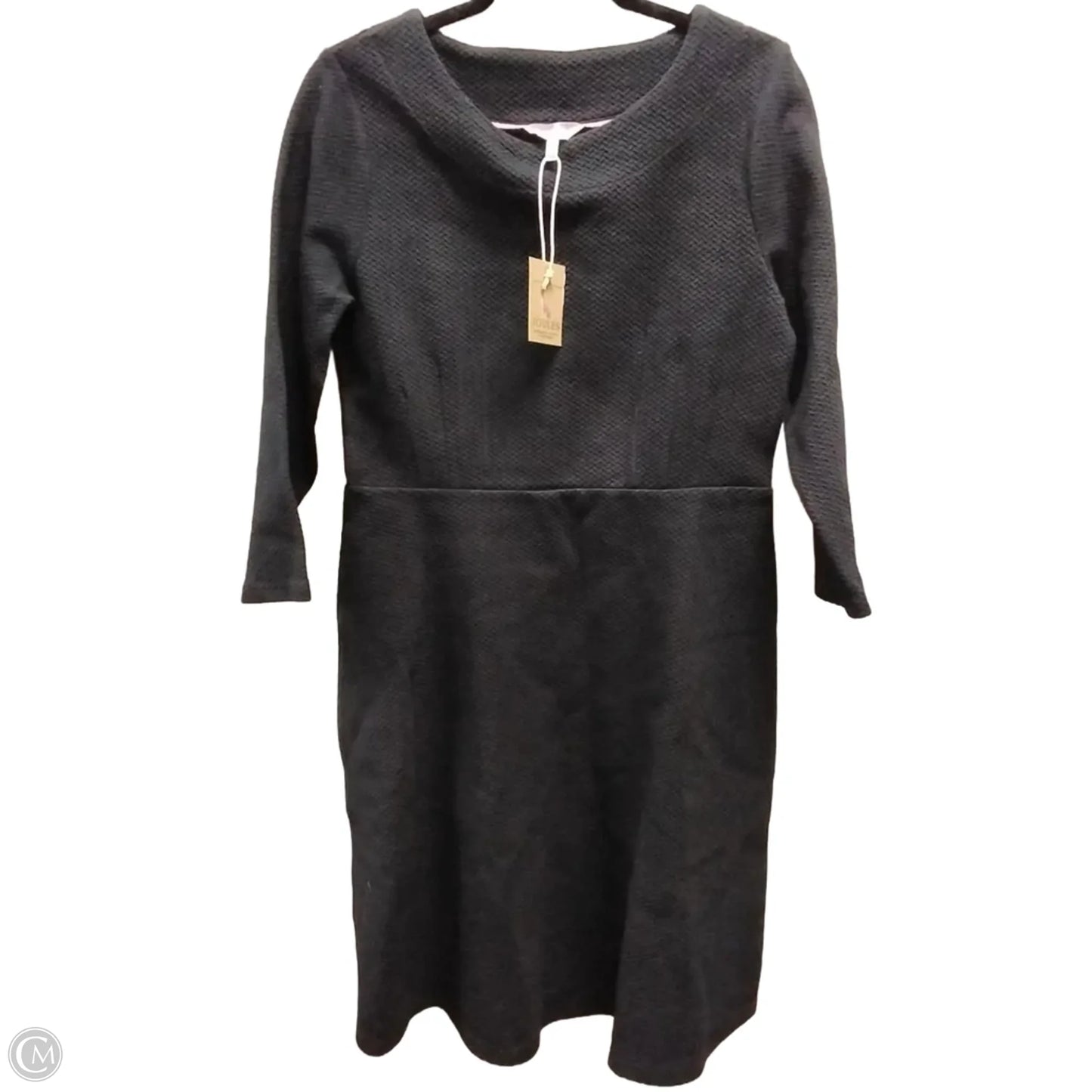 Dress Casual Midi By Joules In Black, Size: M