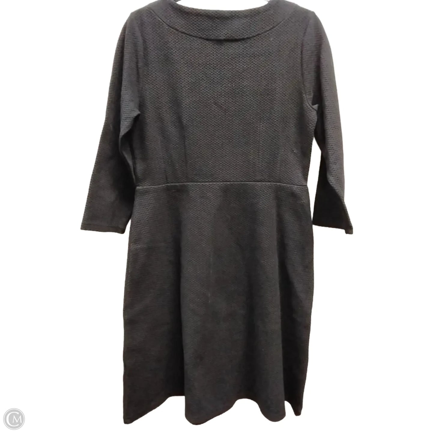 Dress Casual Midi By Joules In Black, Size: M