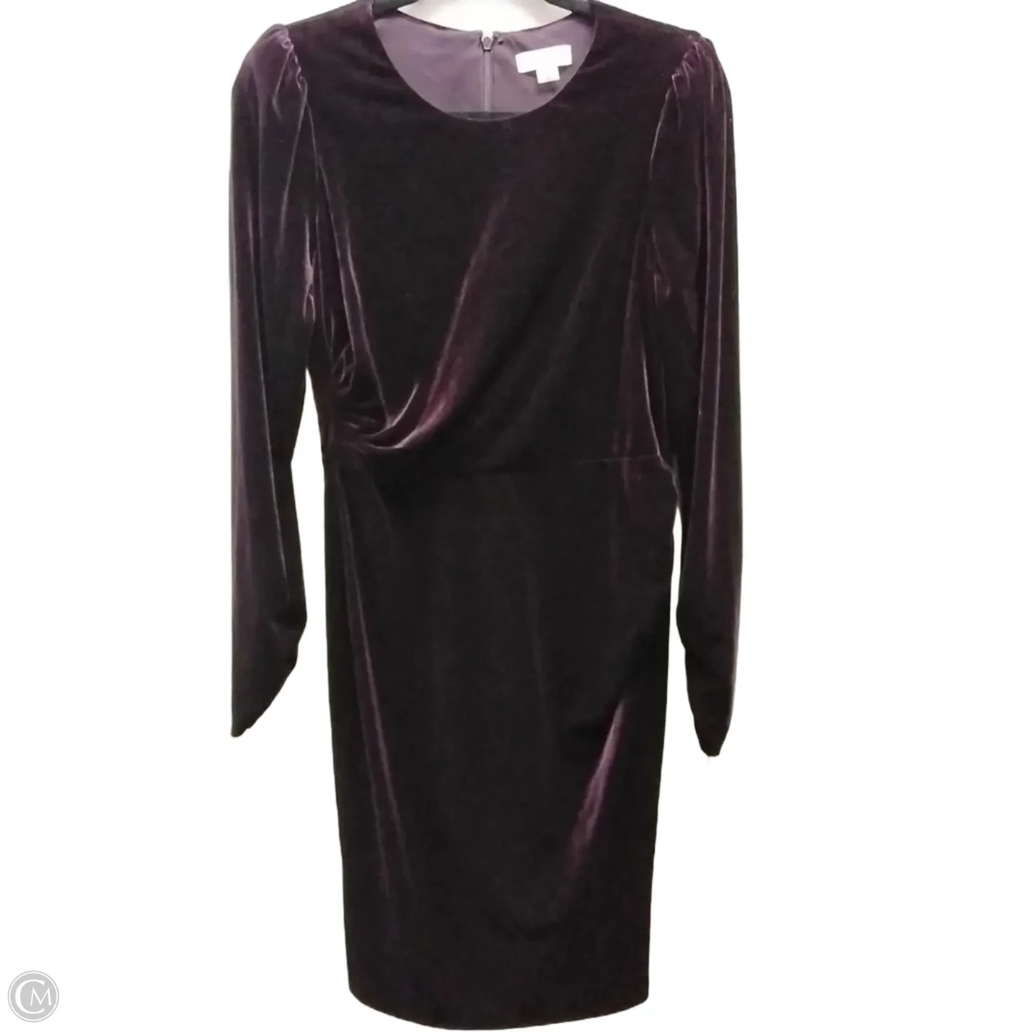 Dress Party Midi By Calvin Klein In Purple, Size: 10