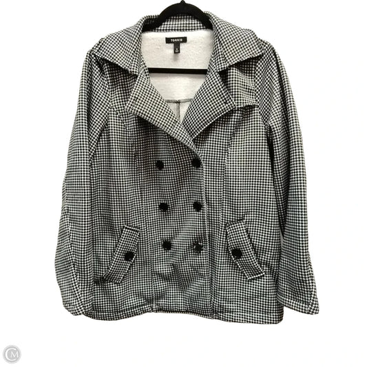 Jacket Other By Torrid In Checkered Pattern, Size: L