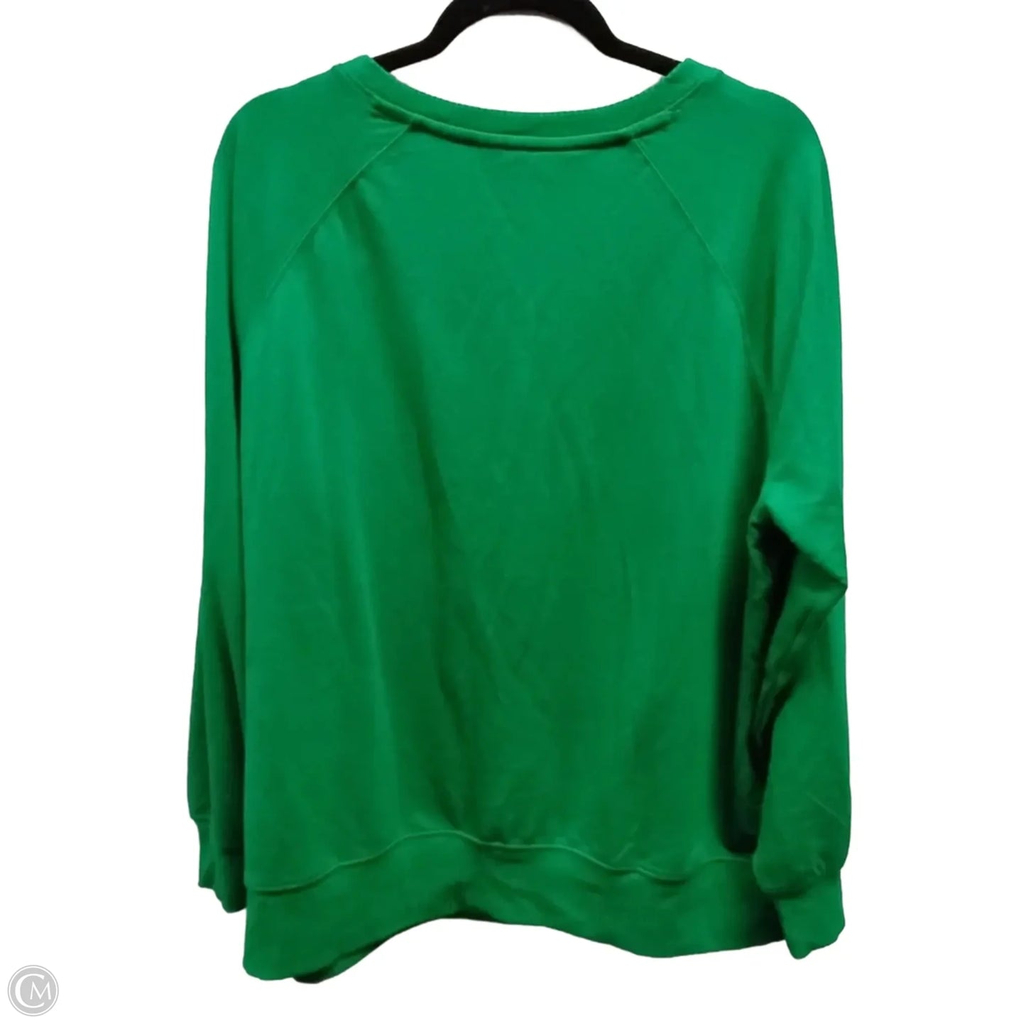 Sweater By Cato In Green, Size: L