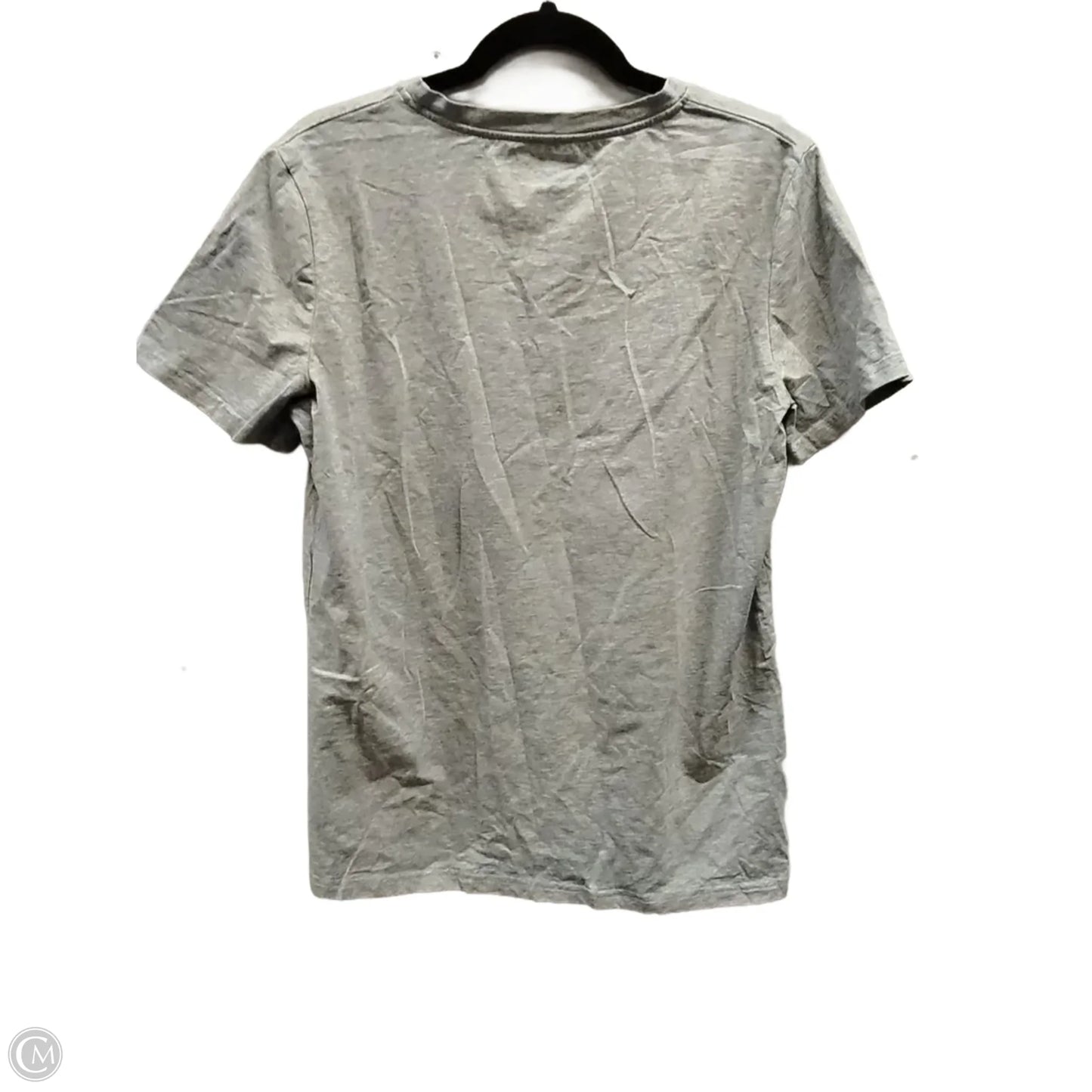 Top Short Sleeve By Clothes Mentor In Grey, Size: L