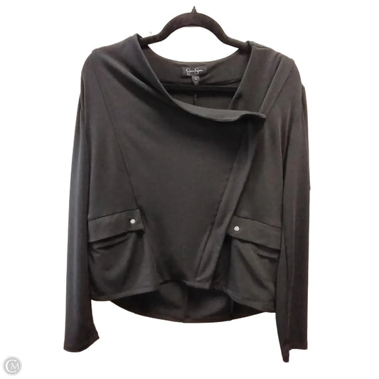 Top Long Sleeve By Jessica Simpson In Black, Size: S