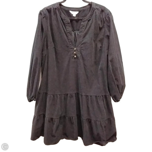 Dress Casual Short By Time And Tru In Black, Size: Xxl