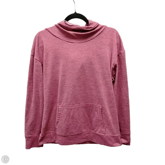 Sweatshirt Hoodie By Crane In Purple, Size: M