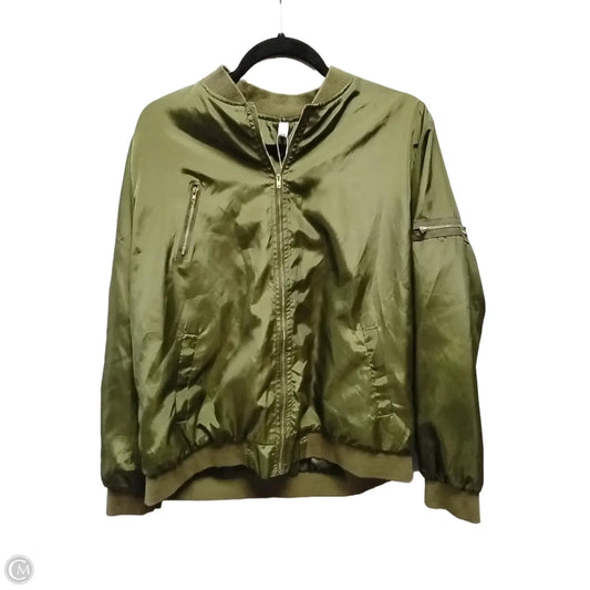Jacket Other By Clothes Mentor In Green, Size: L