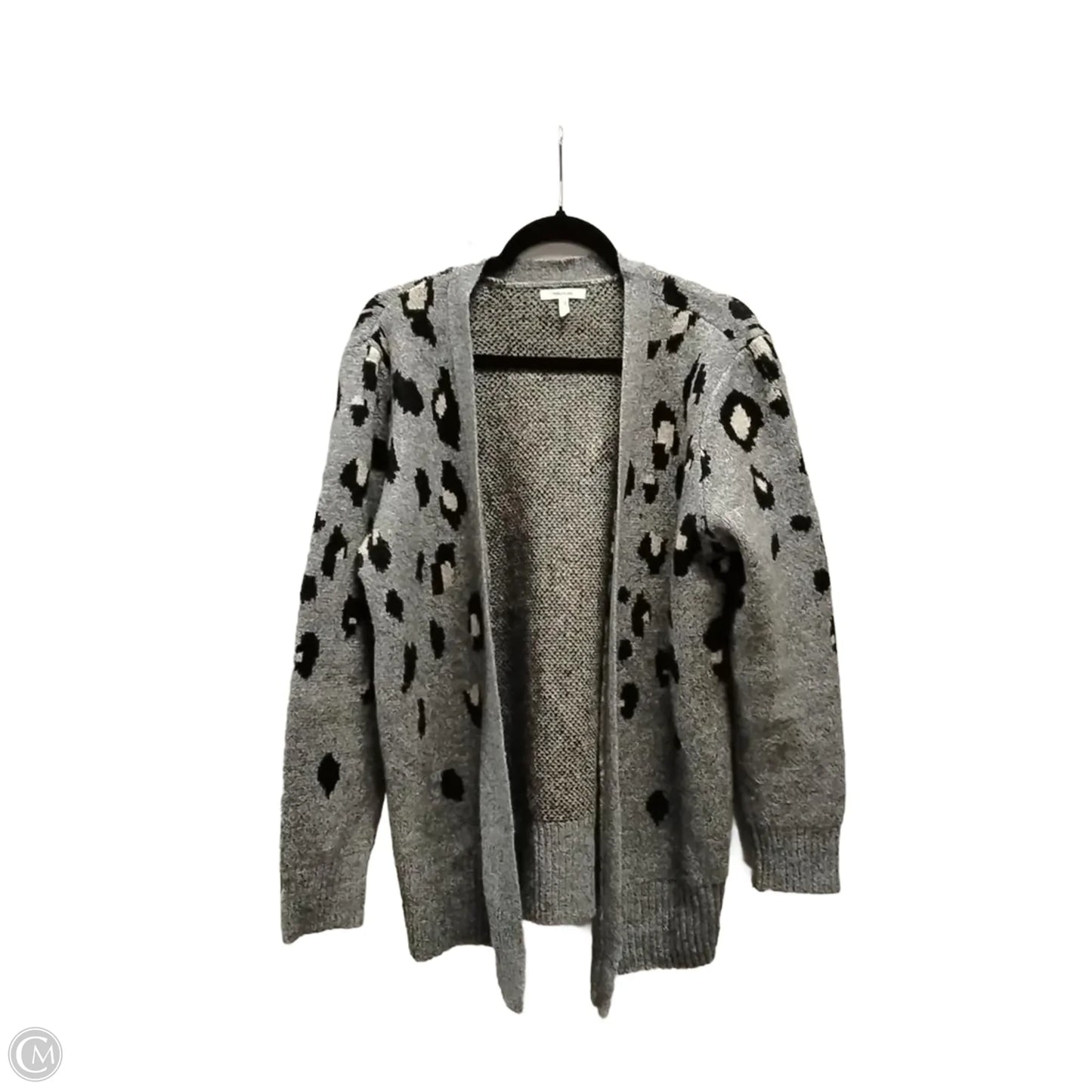 Sweater Cardigan By Maurices In Leopard Print, Size: L