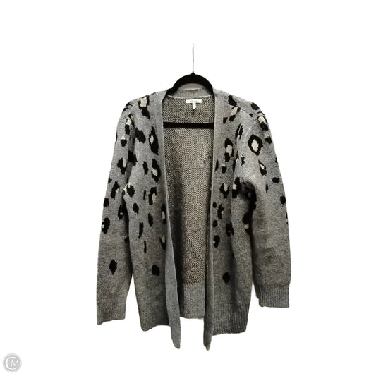 Sweater Cardigan By Maurices In Leopard Print, Size: L