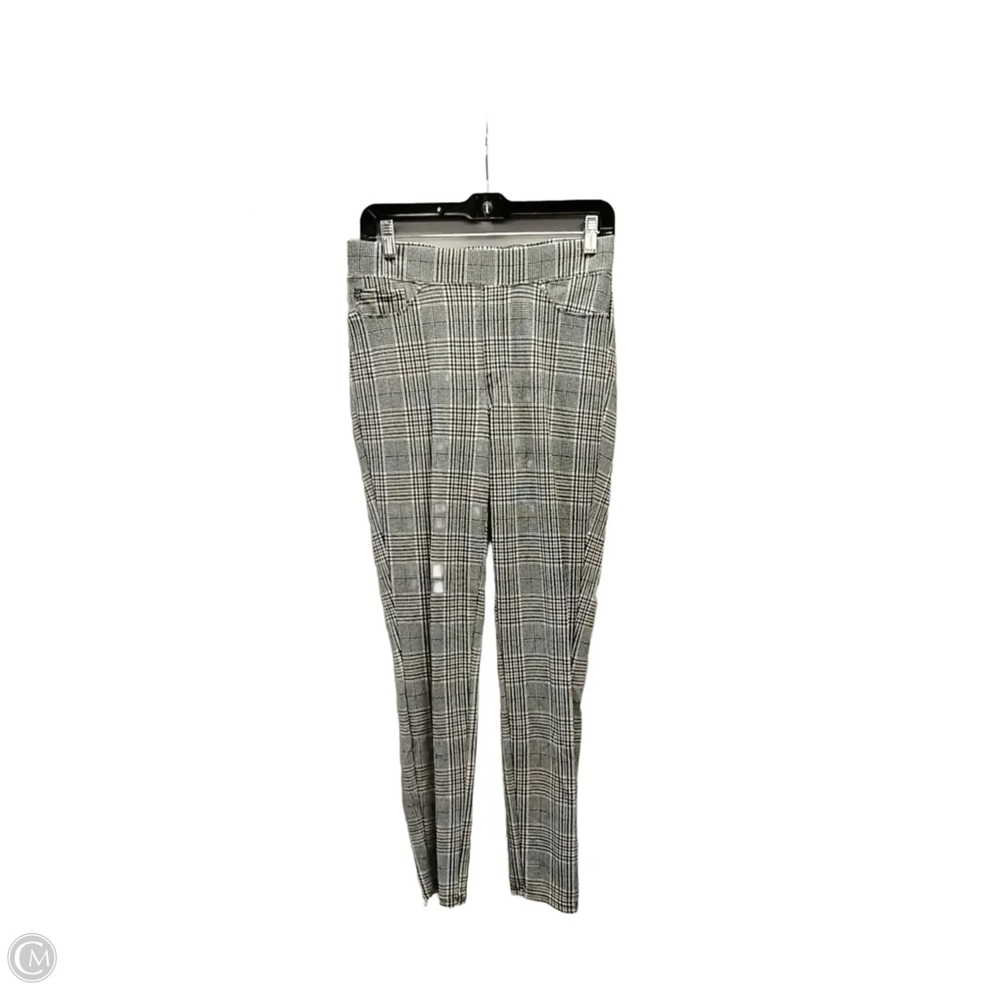 Pants Leggings By Seven 7 In Checkered Pattern, Size: M