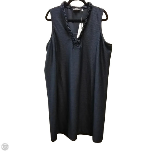Dress Casual Short By Chicos In Navy, Size: Xxl
