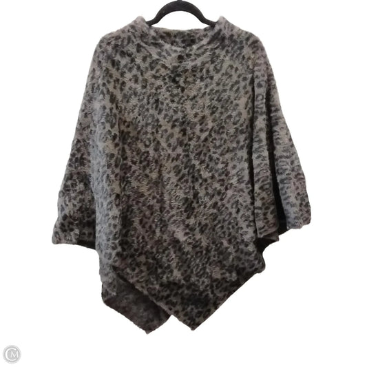 Shawl By Chicos In Leopard Print, Size: L