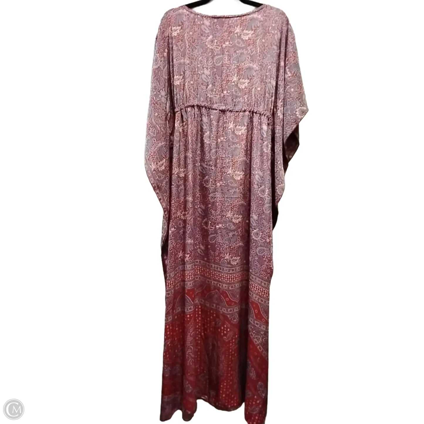 Dress Casual Maxi By Clothes Mentor In Paisley Print