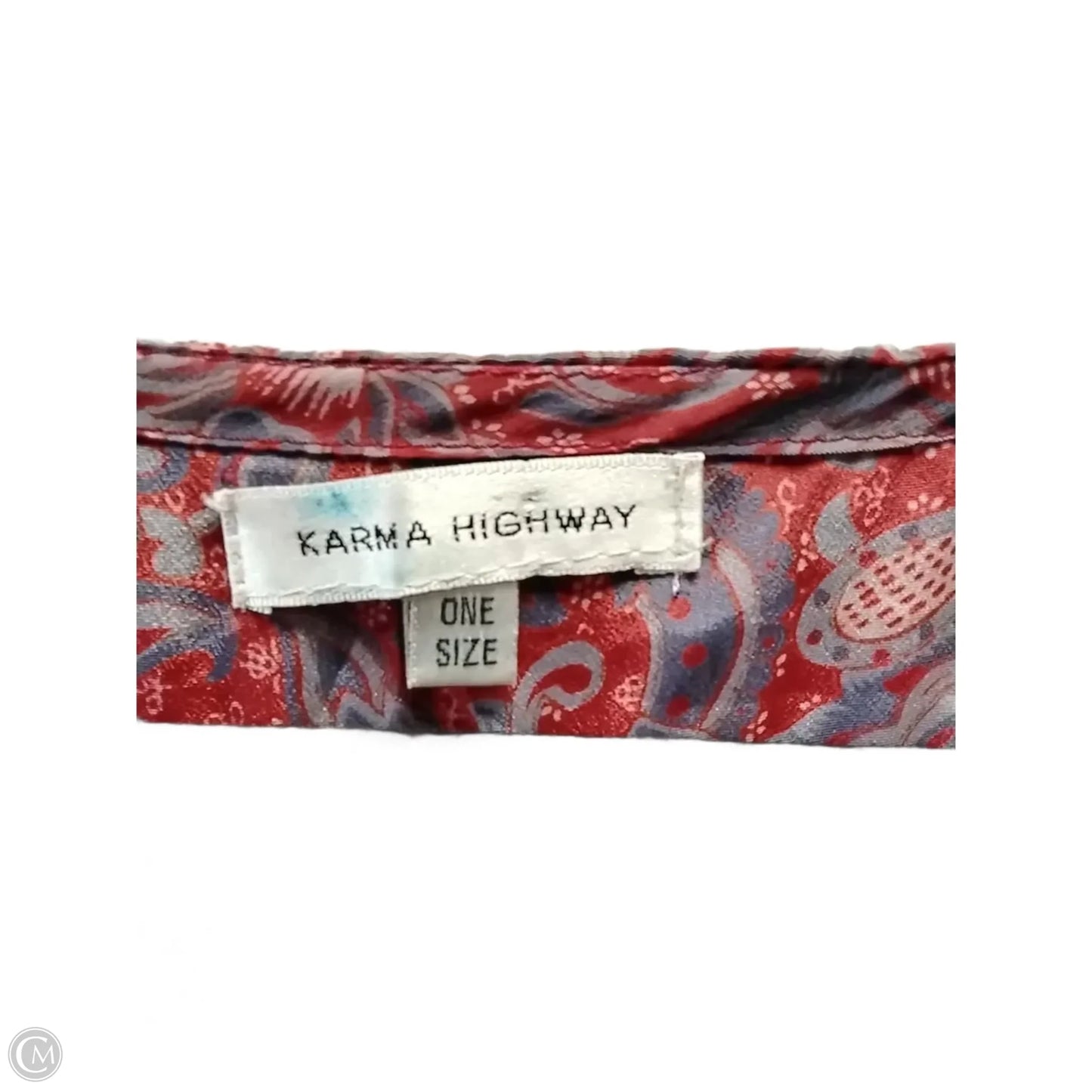 Dress Casual Maxi By Clothes Mentor In Paisley Print