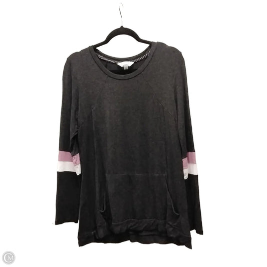 Top Long Sleeve By Market & Spruce In Multi-colored, Size: L