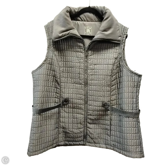 Vest Puffer & Quilted By Activology In Grey, Size: 2x