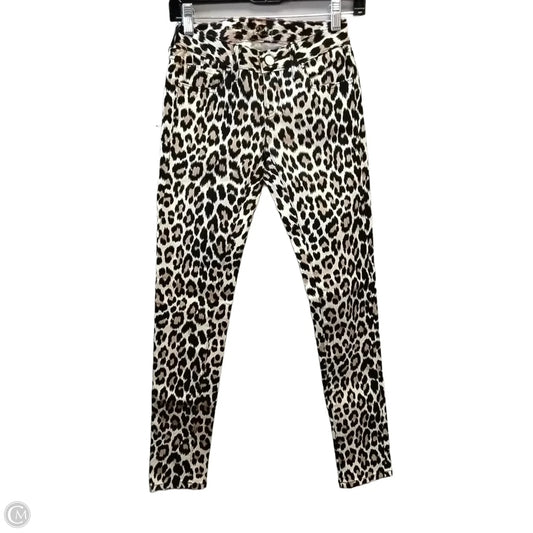 Jeans Designer By Kate Spade In Leopard Print, Size: 00