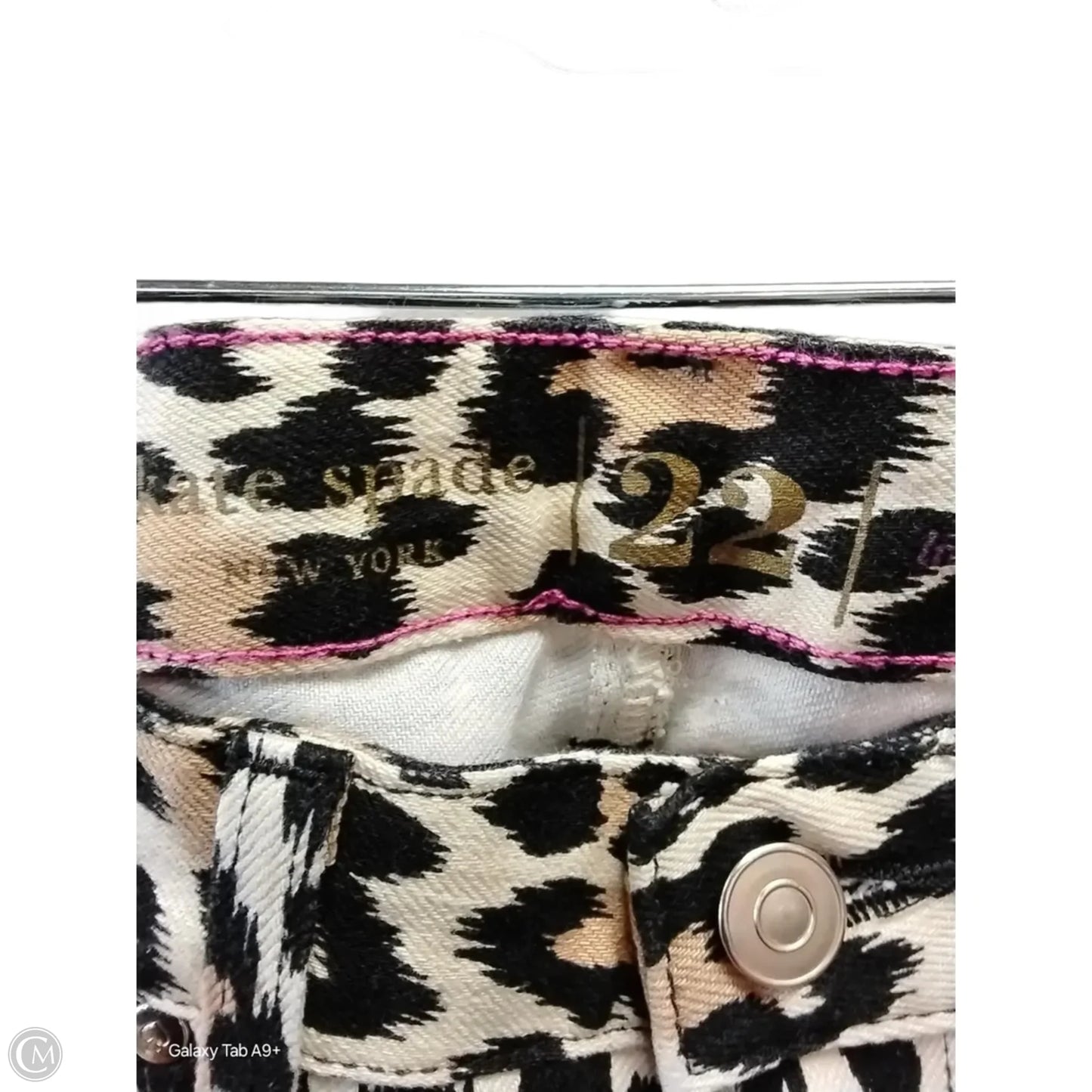Jeans Designer By Kate Spade In Leopard Print, Size: 00