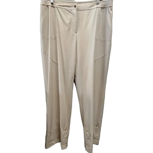 Pants Linen By Chicos In Beige, Size: L