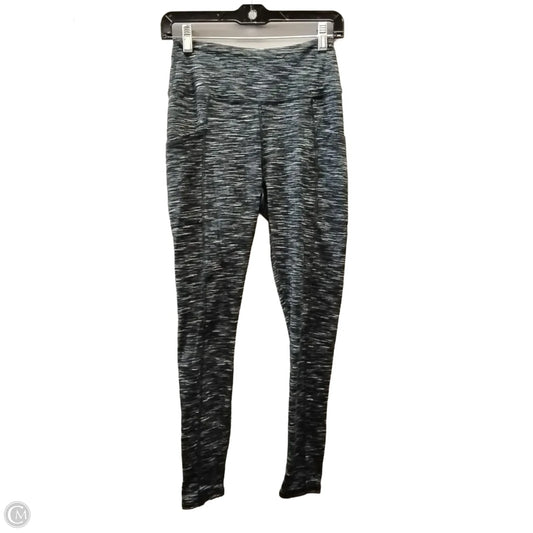 Athletic Leggings By Maurices In Grey & White, Size: Xs