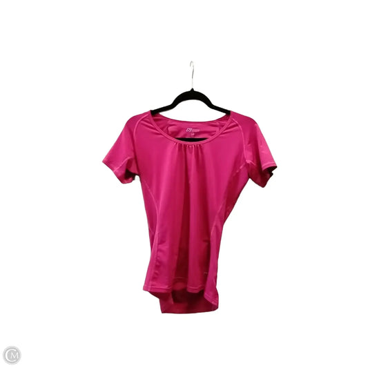 Athletic Top Short Sleeve By Eddie Bauer In Pink, Size: Xs