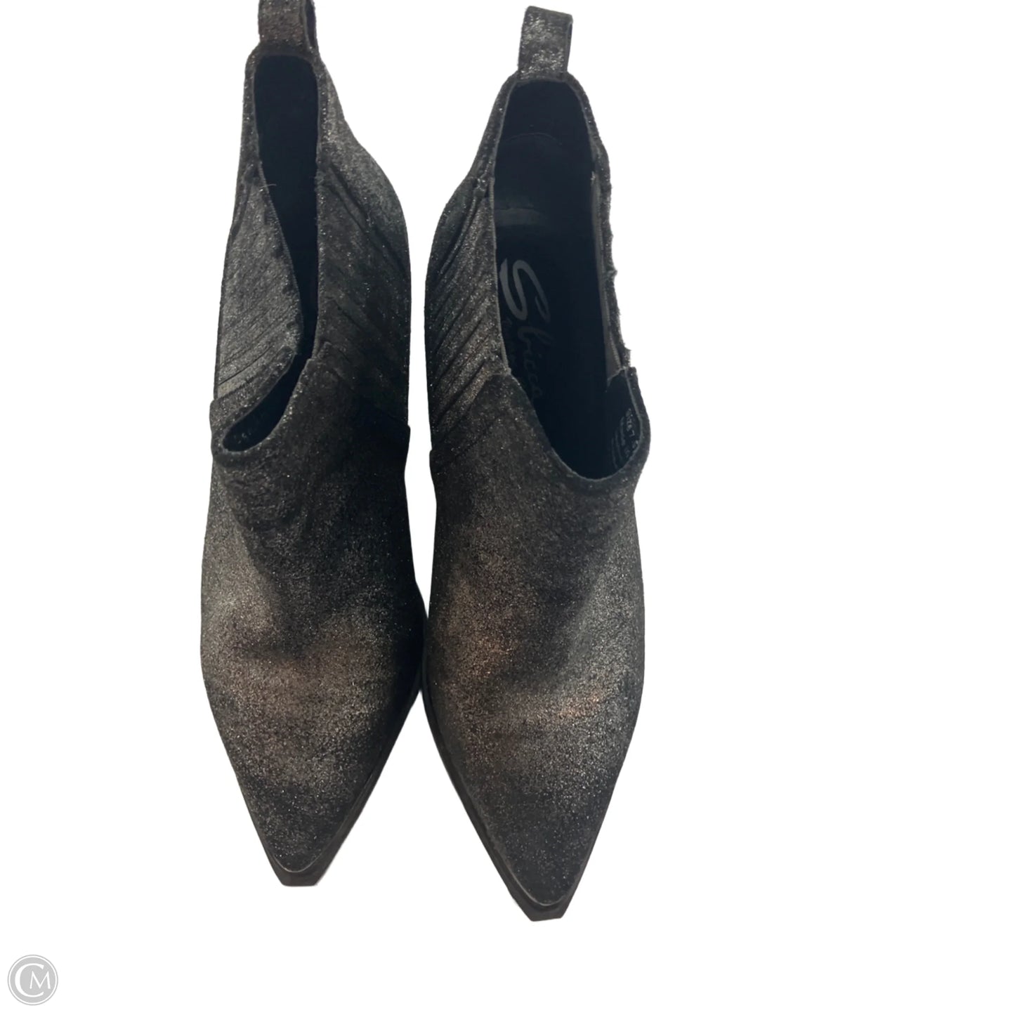 Boots Ankle Flats By Clothes Mentor In Grey, Size: 7.5
