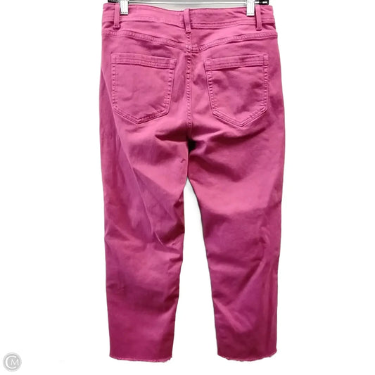 Jeans Cropped By J. Jill In Pink, Size: 6