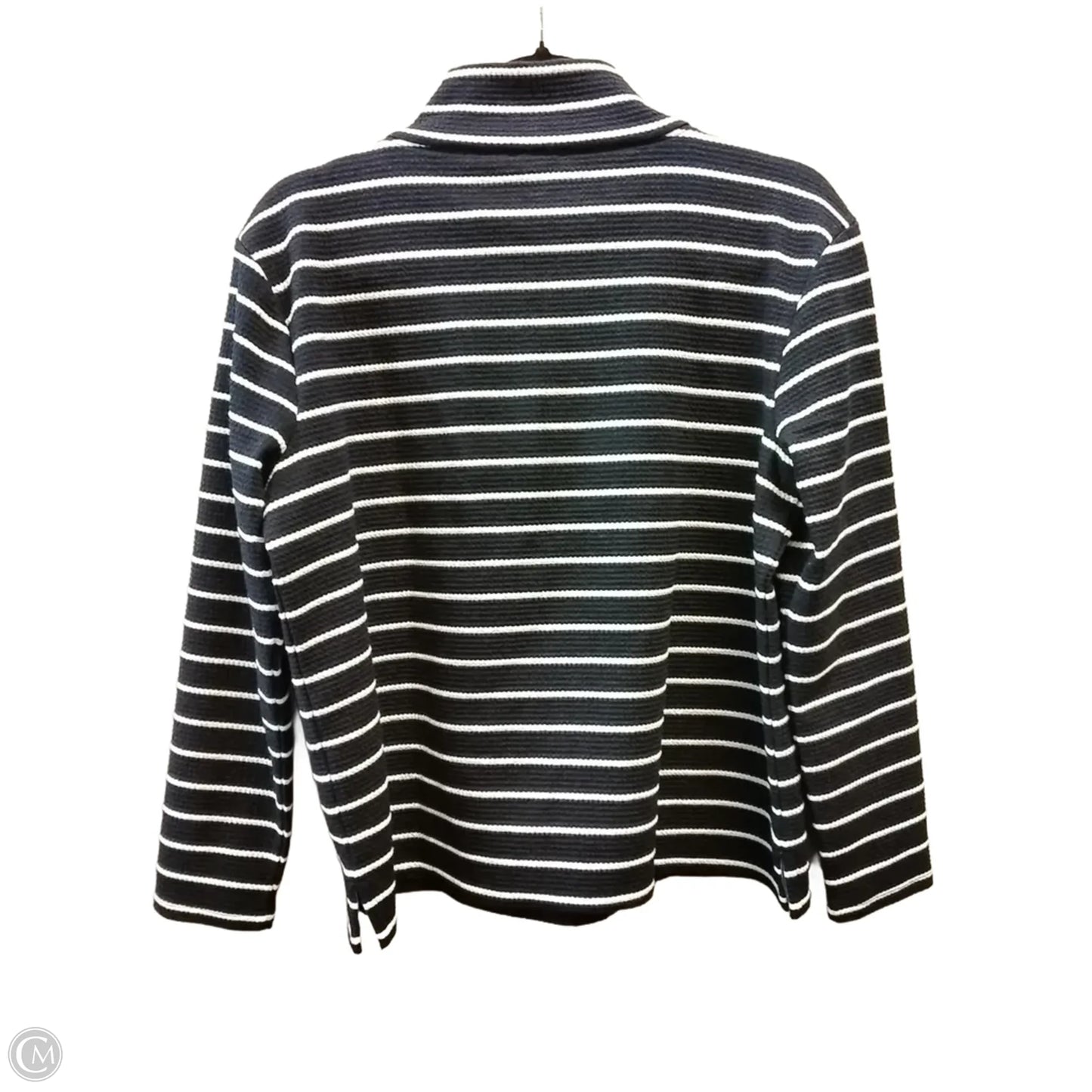 Top Long Sleeve By Talbots In Striped Pattern, Size: Mp