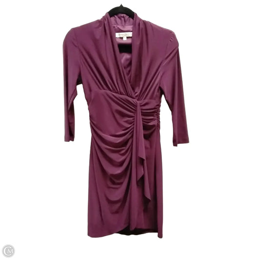 Dress Casual Short By Evan-picone In Purple, Size: 6