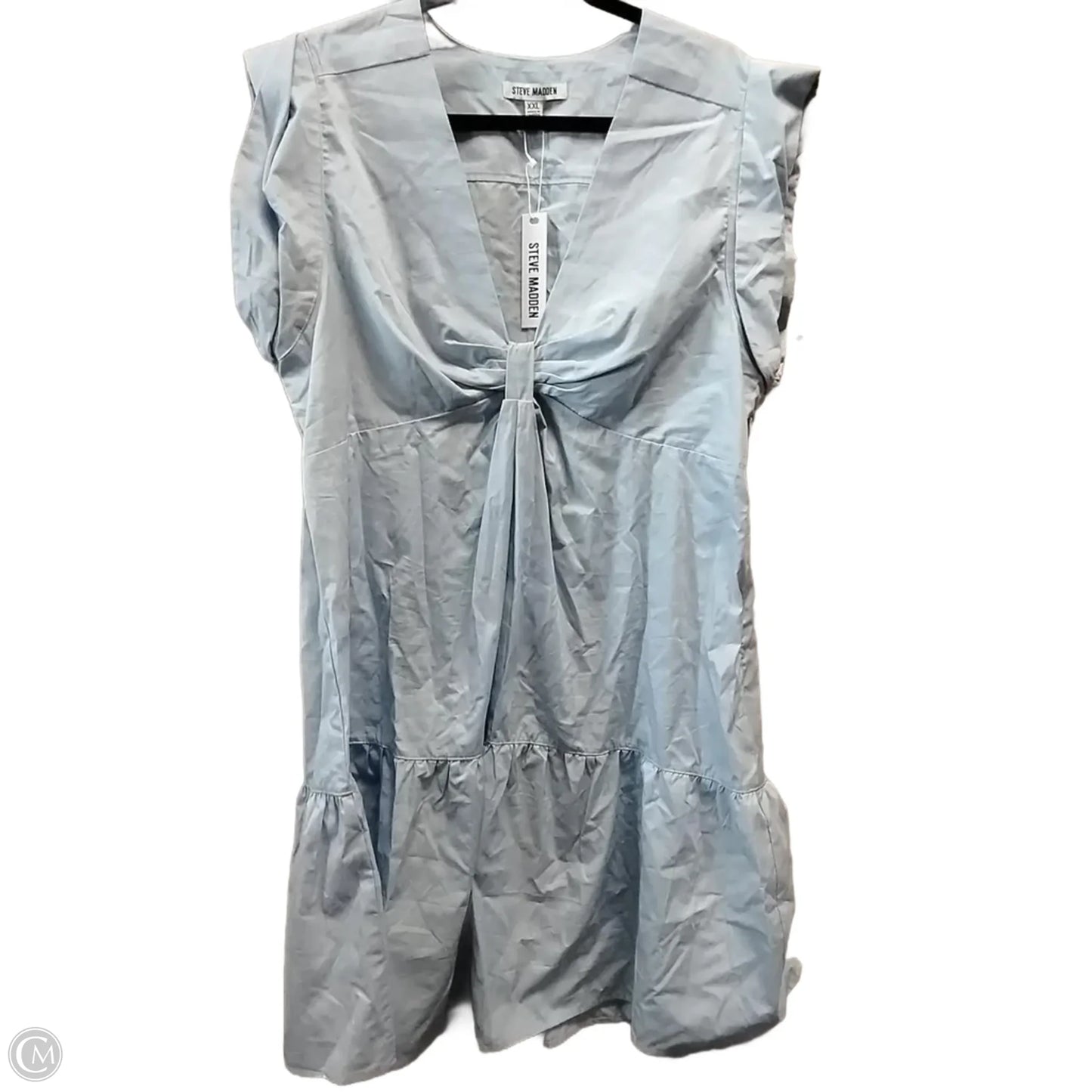 Dress Casual Short By Steve Madden In Blue, Size: Xxl