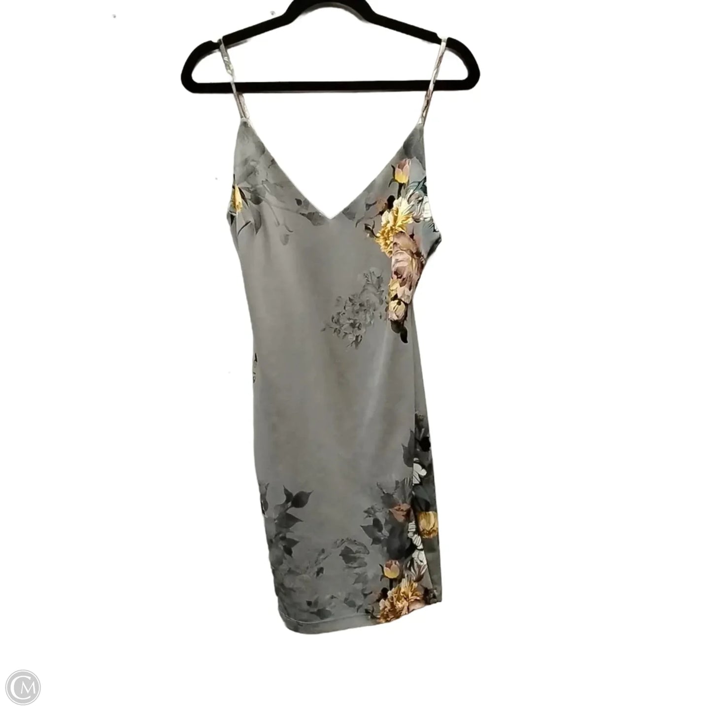 Dress Casual Short By Clothes Mentor In Floral Print, Size: L