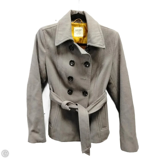 Coat Peacoat By Old Navy In Brown, Size: M