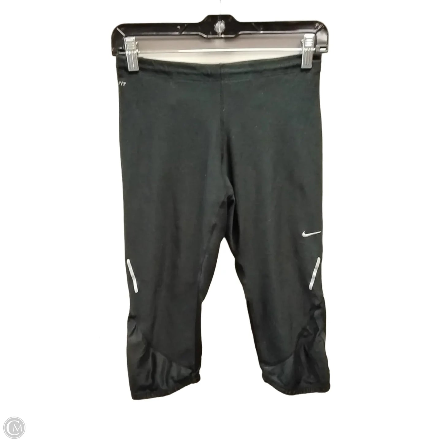 Athletic Capris By Nike In Black, Size: S