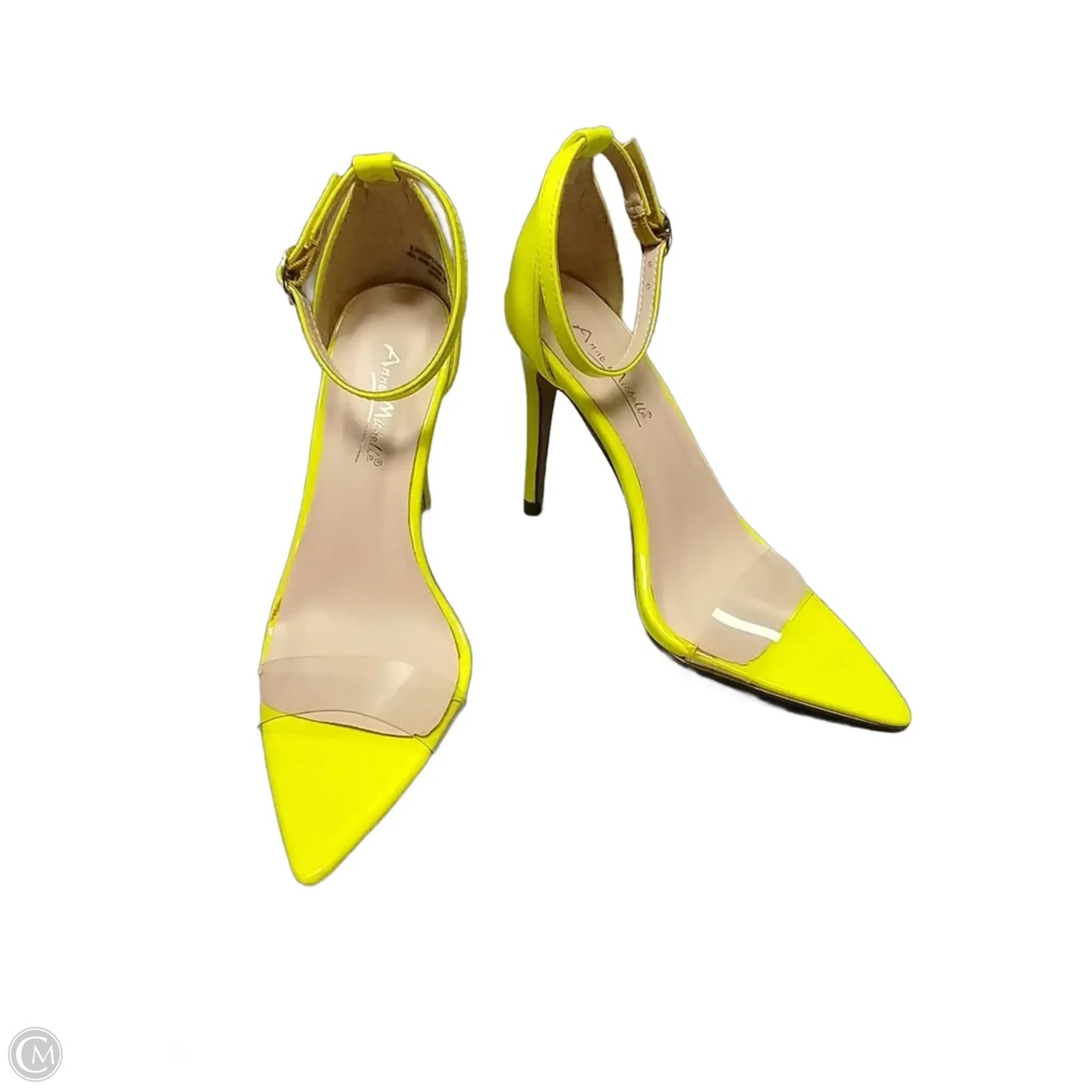 Shoes Heels Stiletto By Clothes Mentor In Yellow, Size: 5.5